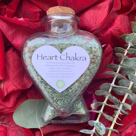 Heart Chakra (Anahata) Bath Salt - Picture 3 of 3